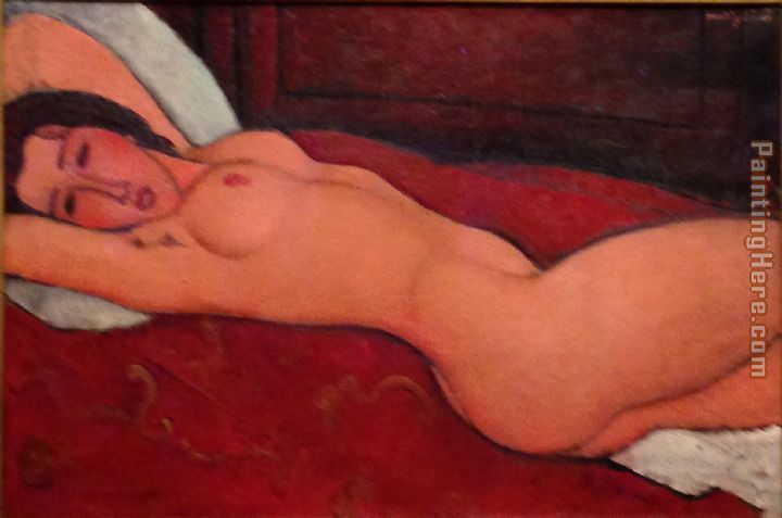 Amedeo Modigliani Reclining Nude 1917